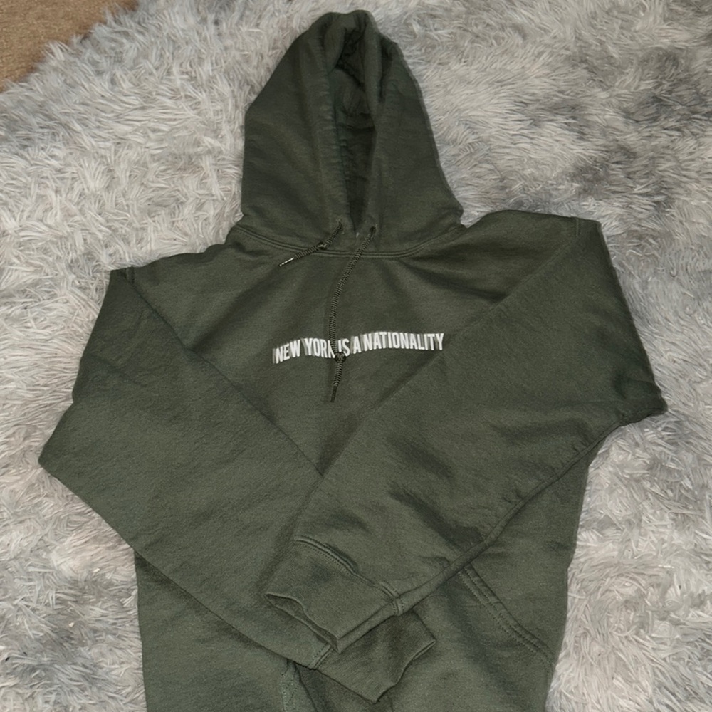 Never worn! Dark green. Tag says small ch
